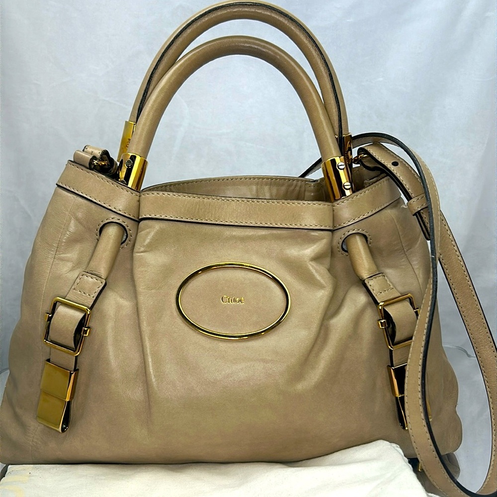 Chloe two way hand bag